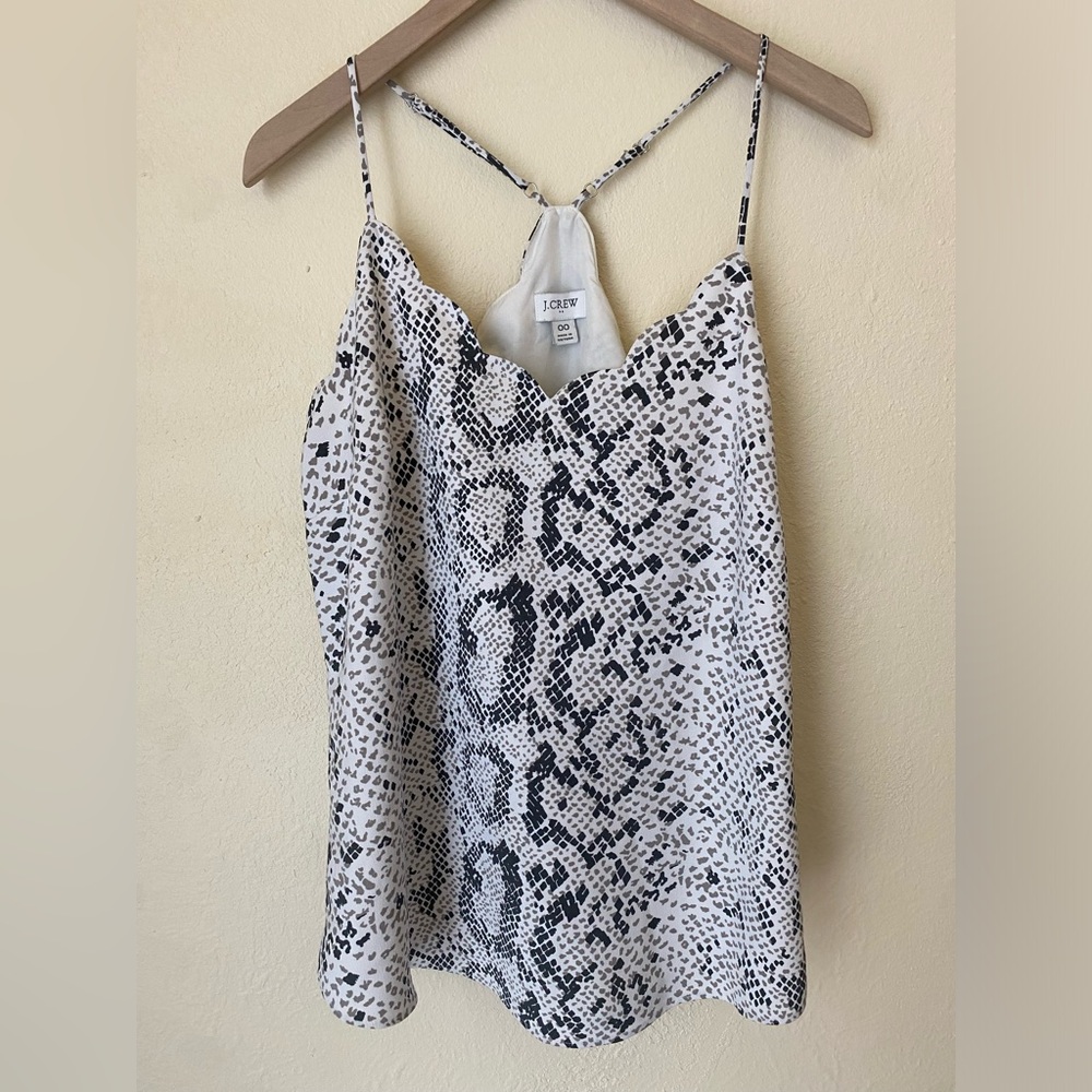 J.Crew Double Layer Sleeveless Blouse